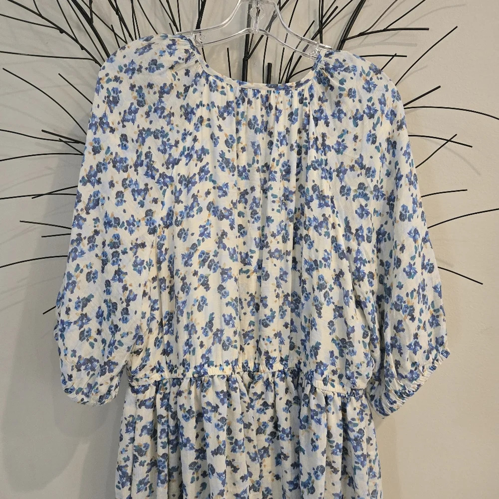 Lane Bryant Floral Midi Dress Size 16 - Picture 6 of 11